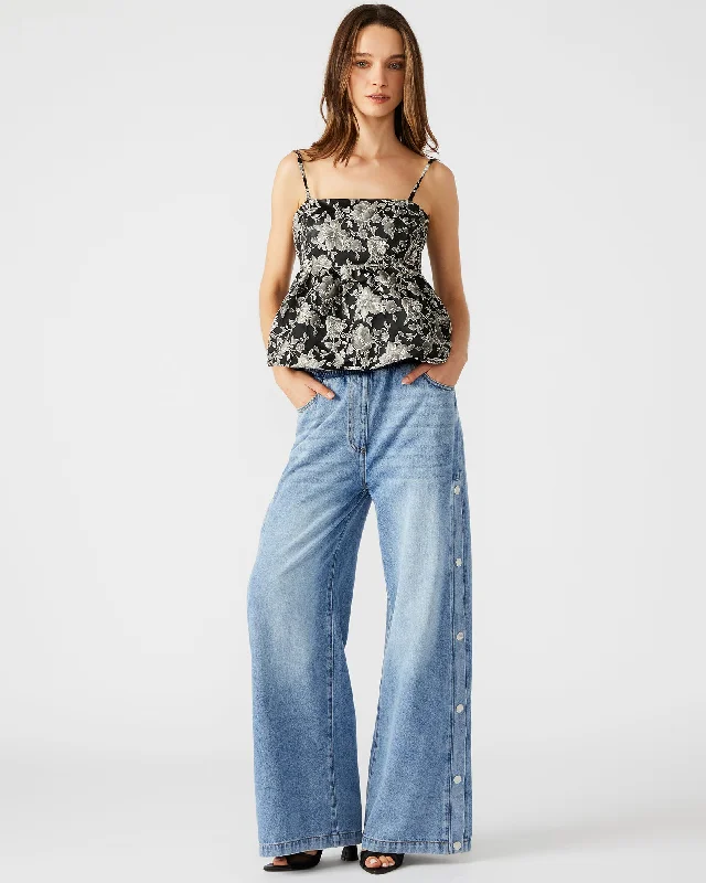 KEENIE DENIM PANT Casual Sweatpants Style