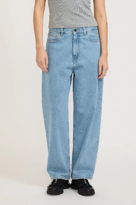 Women's Brandon Pant Blue Stone Bleached Comfortable Fleece Pants