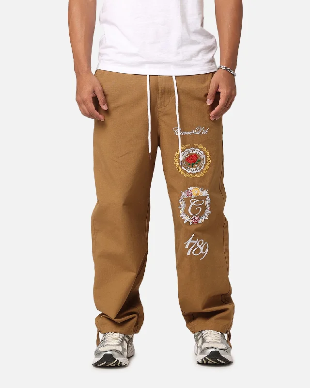 Carre Gorgeous Patch Pants Tobacco Classic Flared Pants