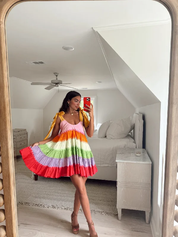 Jade Dress - Stripe