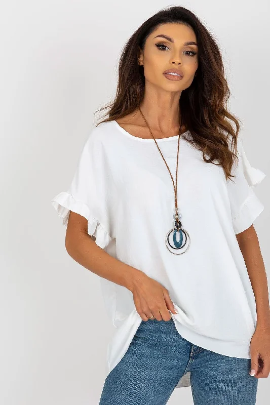 Blouse Italy Moda Sweetheart Neck Blouse