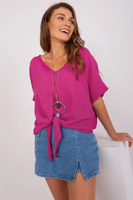 Blouse Italy Moda Loose Oversized Blouse