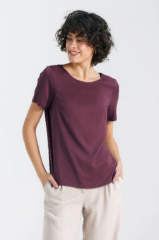 Blouse Nife Classic Minimalist Blouse