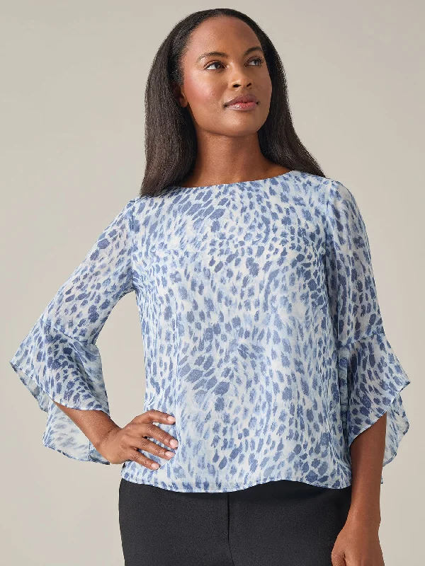 Carrie Blouse, Soft Drape Chic Wrap Blouse