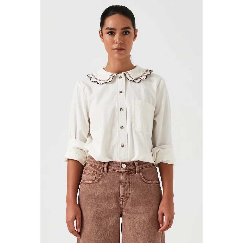 Delilah Blouse Ecru Boho Chic Blouse