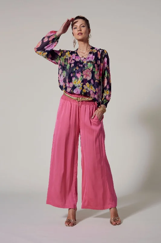 Loobies Story - LS2742 Cin Cin Blouse Gathered Detail Blouse