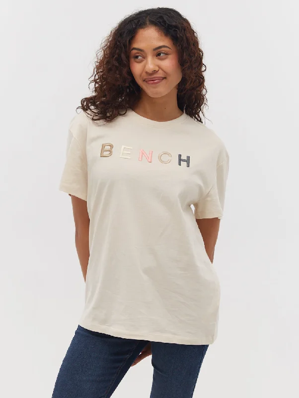 Aomie Oversize T-Shirt Silk Blend Satin Velvet