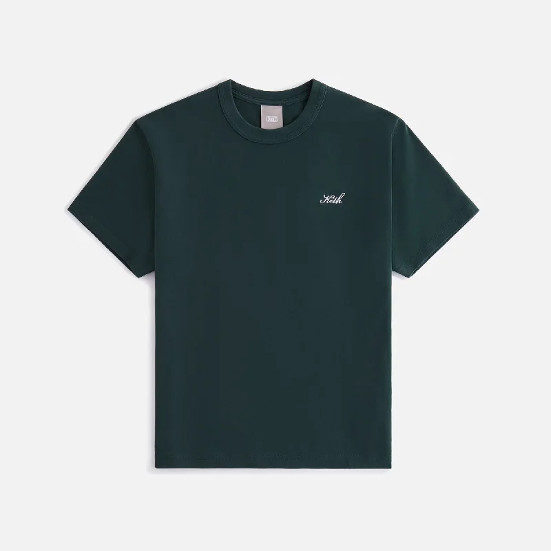 Kith Women Nia Tee - Stadium Satin Fabric Silk Fabric Chiffon Fabric