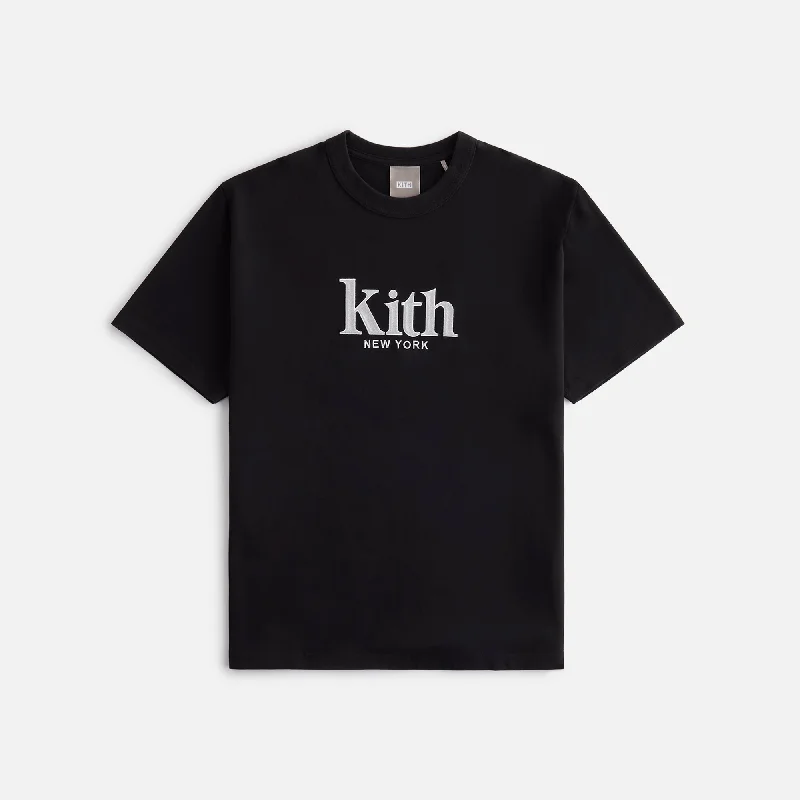 Kith Women Mott New York Tee II - Mass Chenille Fabric Brocade Fabric Lace Fabric