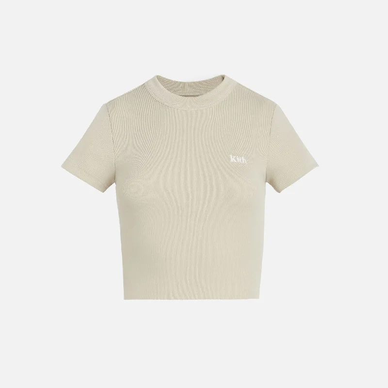 Kith Women Mulberry Tee II - Bare Jersey Fabric Tulle Fabric Batik Fabric