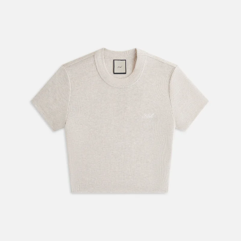 Kith Women Mulberry Tee II - Sandy Heather Elasticated Padded Insulated