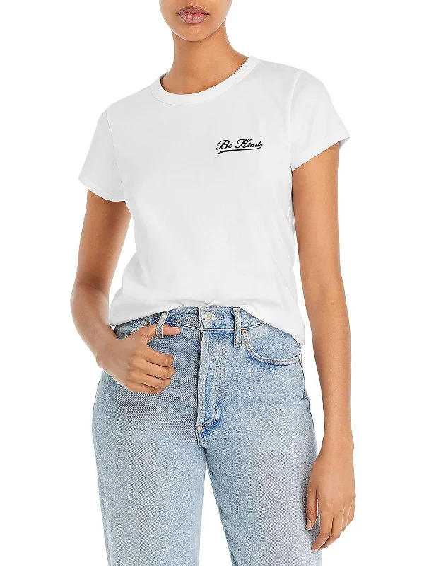 Retro Be Kind Womens Embroidered Lightweight T-Shirt Lace Blend Ribbed Blend Corduroy Blend Retro Be Kind Womens Embroidered Lightweight T-Shirt Lace Blend Ribbed Blend Corduroy Blend