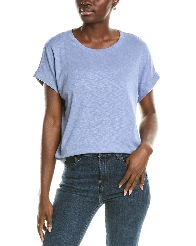 Splendid Slub T-Shirt Anti-Shrink Durable Soft