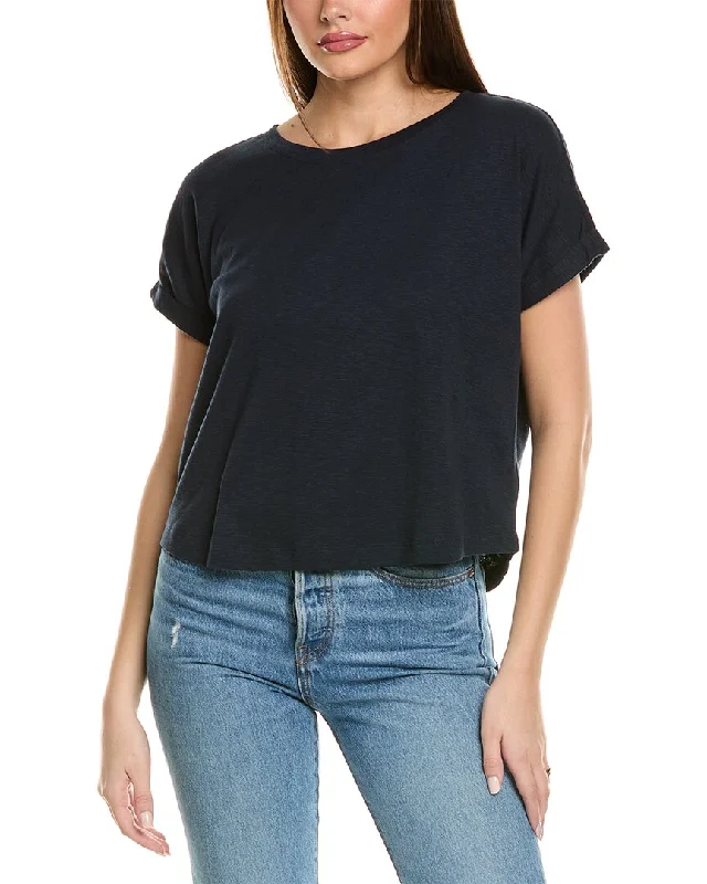Splendid Slub T-Shirt Layered Multi-layer Single Layer
