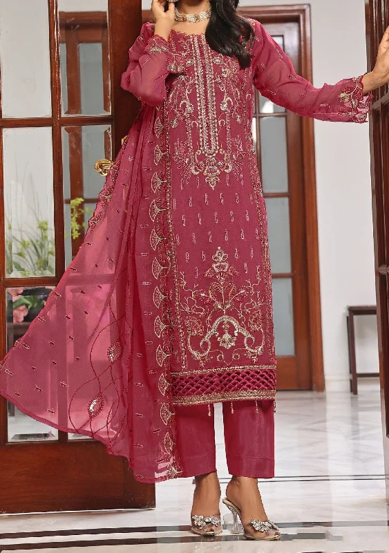 Bin Hameed Rina Luxury Embroidered Chiffon Dress