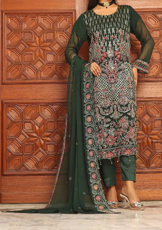 Bin Hameed Rina Luxury Embroidered Chiffon Dress