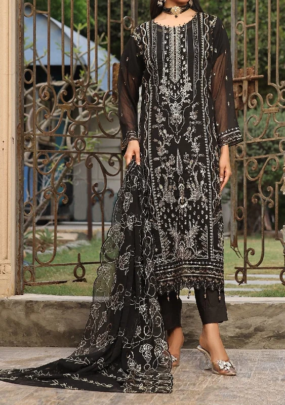 Bin Hameed Rina Luxury Embroidered Chiffon Dress