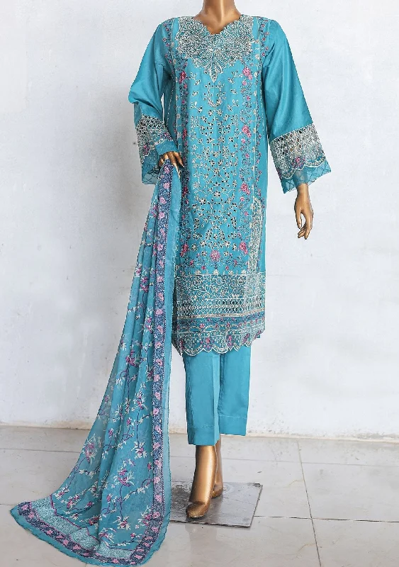Bin Saeed Ready Made Embroidered Cotton Dress