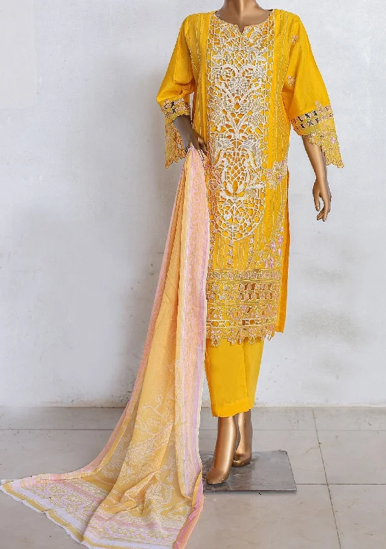 Bin Saeed Ready Made Embroidered Cotton Dress