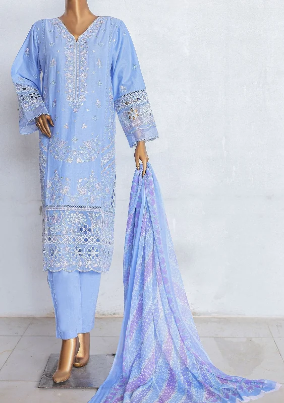 Bin Saeed Ready Made Embroidered Cotton Dress