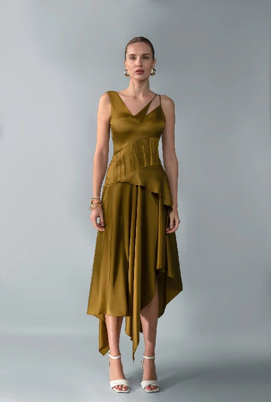 nadine silk dress