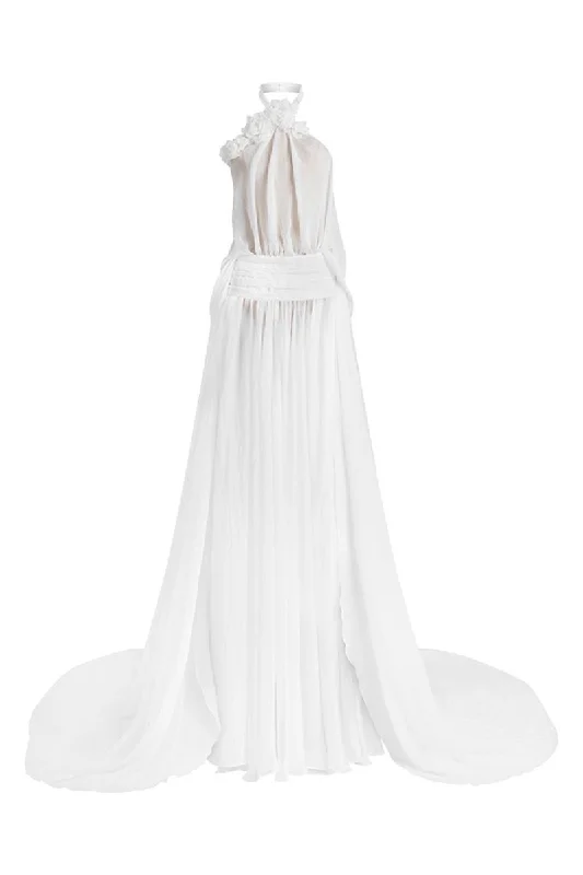 GLACIAL GRACE GOWN IN WHITE