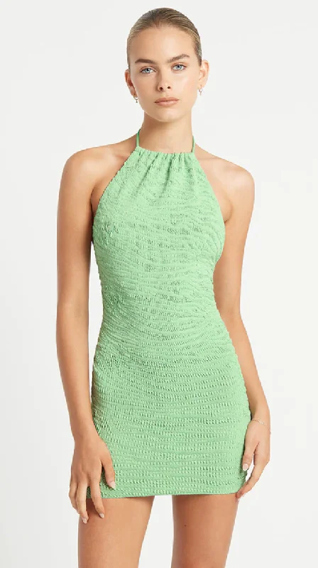 Imogen Dress - Mint Tiger