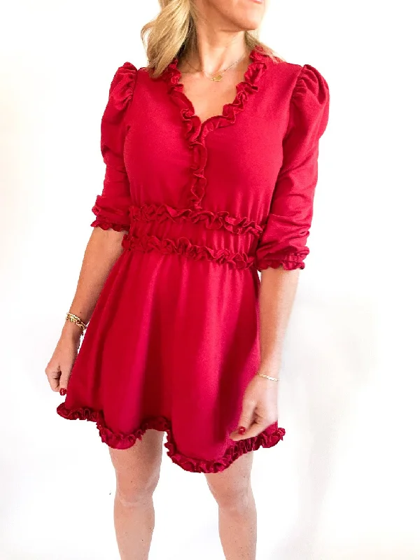 Dakota Ruffle Dress