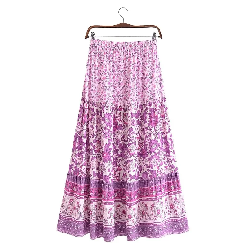Purple skirts