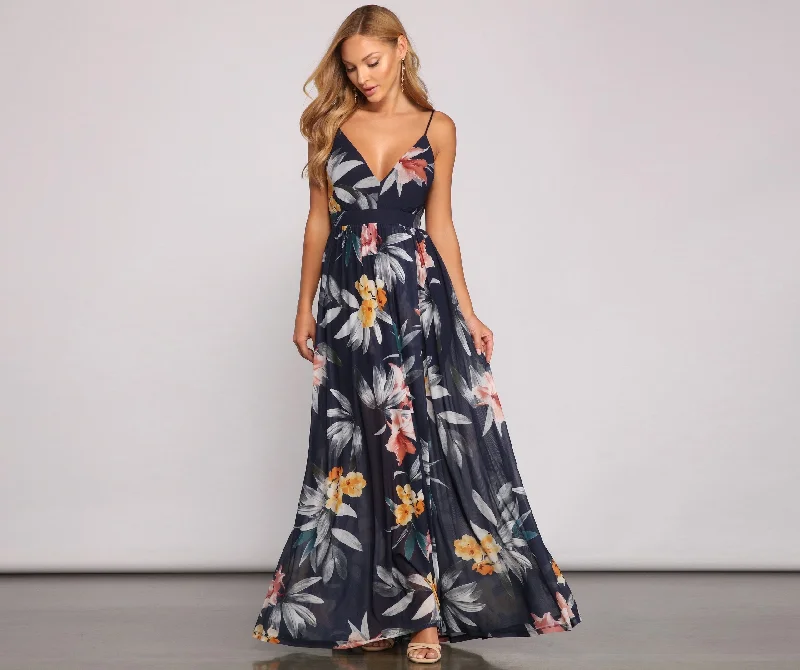 Dreamy Vacay Stylish Vibes Maxi Dress Cozy Maxi Dress with Slit