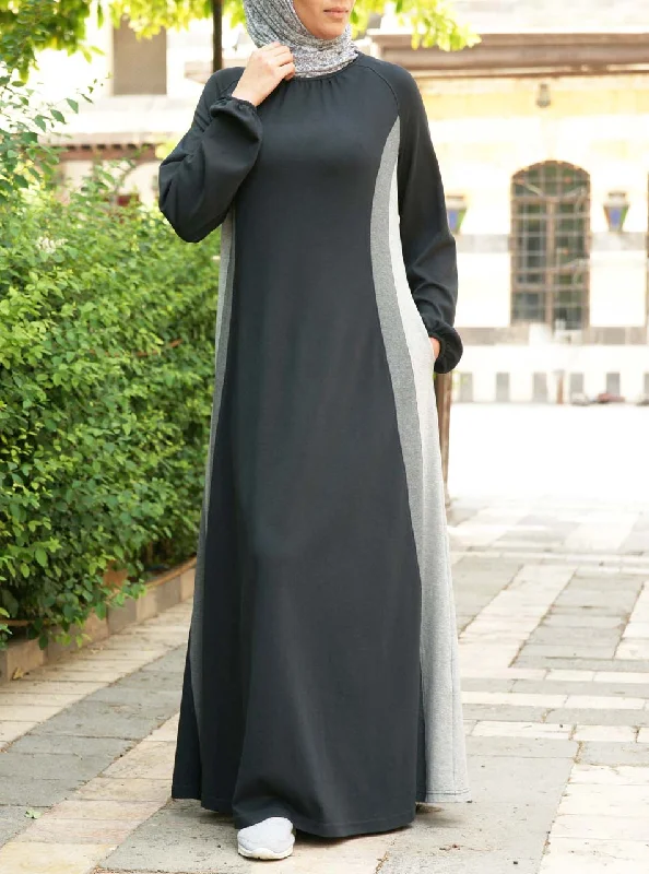 Jameelah Active Maxi Dress Comfortable Ruffle Hem Maxi Dress