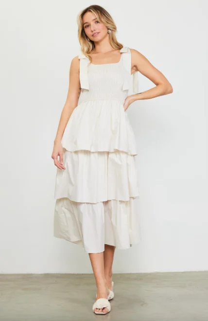 Julia Tiered Maxi Dress Classic A-Line Maxi Dress
