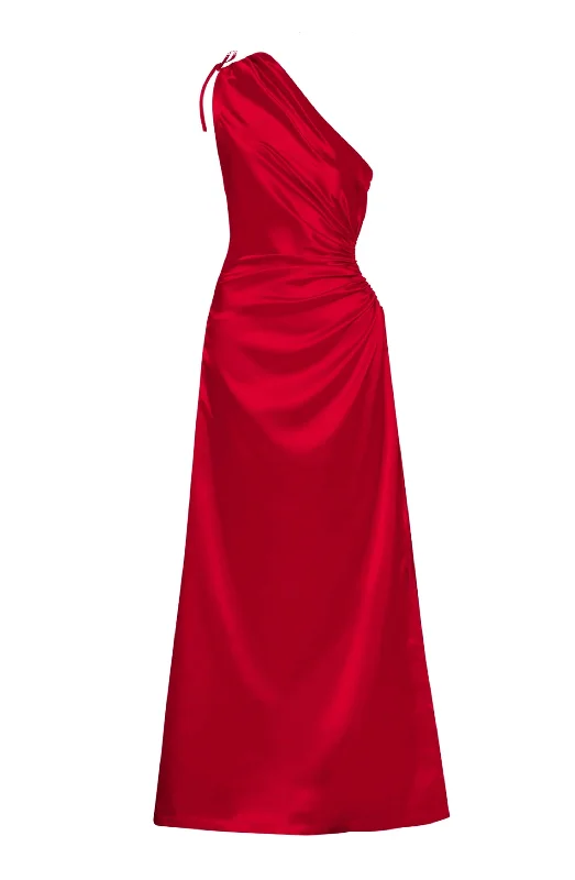 Nour Red Maxi Dress By Sonya Moda Classic Black Maxi Dress
