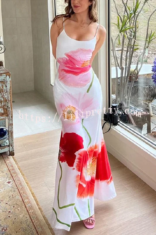 Romantic Beginnings Poppy Blossom Slip Stretch Vacation Maxi Dress Stylish Button-Up Maxi Dress Romantic Beginnings Poppy Blossom Slip Stretch Vacation Maxi Dress Stylish Button-Up Maxi Dress
