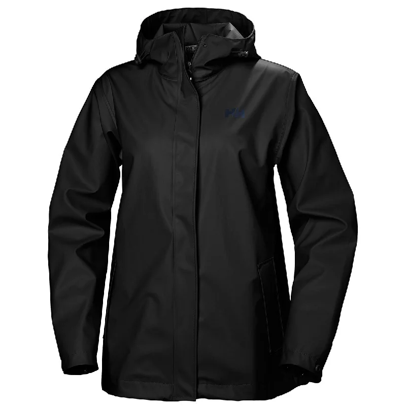 Helly Hansen Women's Black Moss Jacket Insulated Jacket Fitted Jacket Loose Jacket