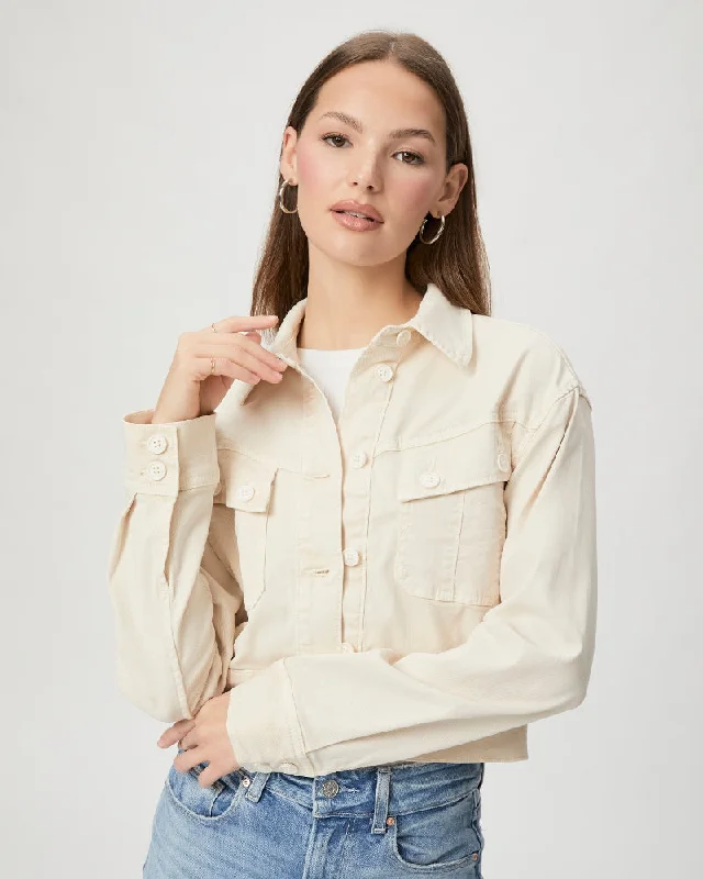 Cerra Jacket Boat Neck Shawl Collar Notched Collar
