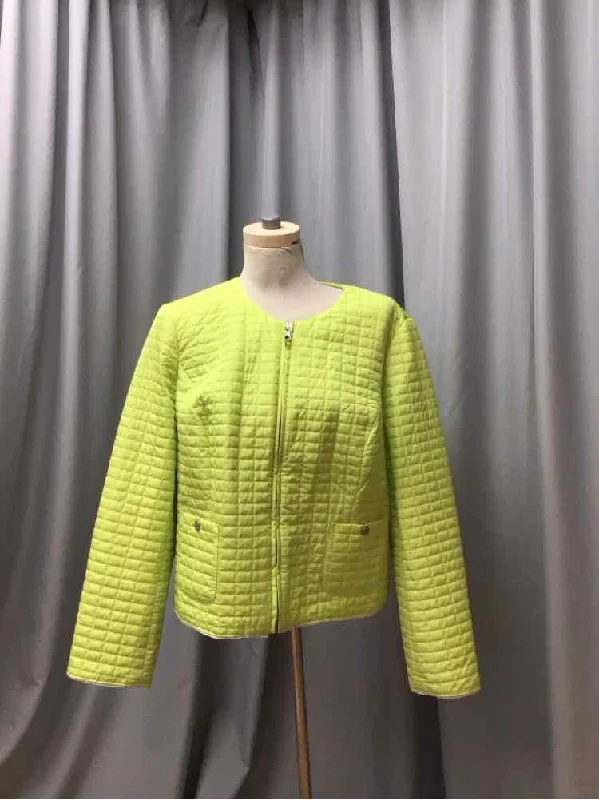 CHICOS SIZE LARGE Ladies JACKET Fleece Jacket Down Jacket Parka