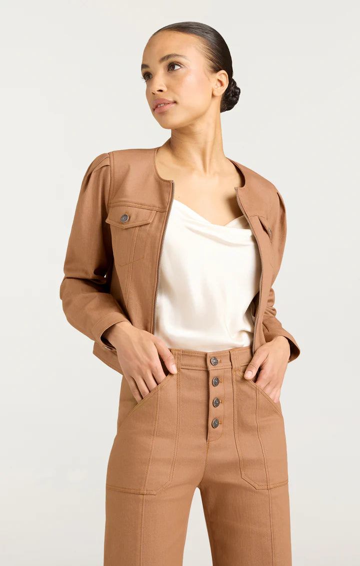 Dalia Jacket V-Neck Jacket Boat Neck Jacket Square Neck Jacket