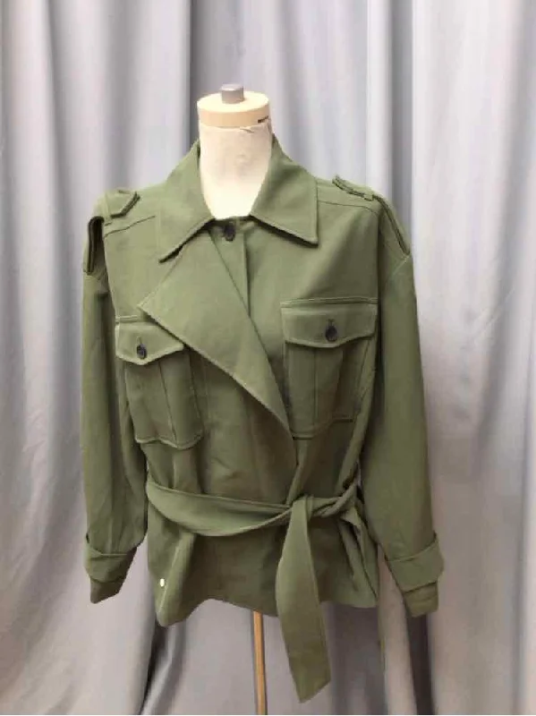 EXPRESS SIZE LARGE Ladies JACKET Welt Pockets Slit Pockets Flap Pockets