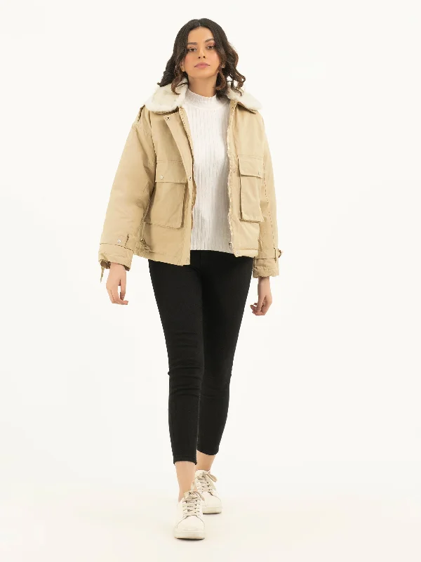 Classic Fur Jacket Fleece Jacket Down Jacket Parka