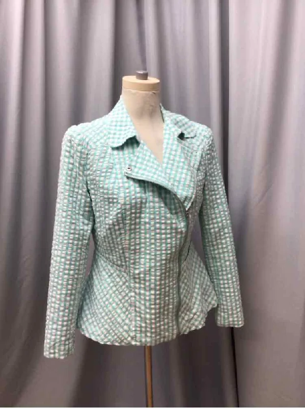 ISAAC MIZRAHI SIZE 4 Ladies JACKET Nylon Jacket Polyester Jacket Spandex Jacket