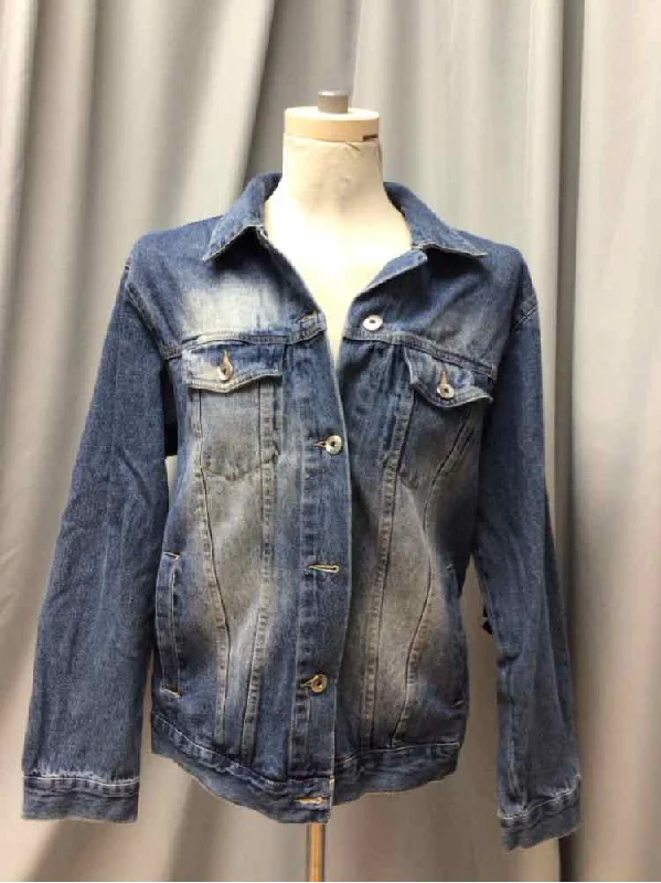 LOVE TREE SIZE MEDIUM Ladies JACKET Zip Front Button Front Snap Front