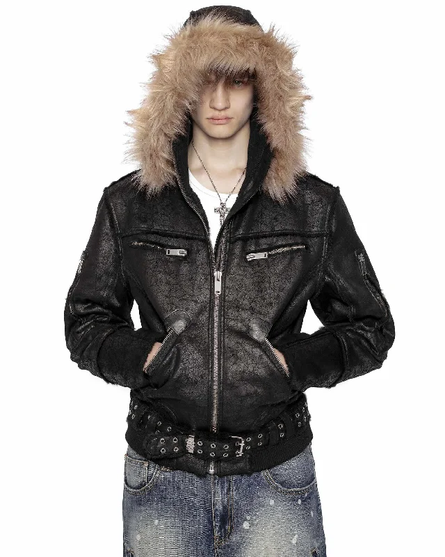 Sheepskin Jacket Faux Fur Jacket Real Fur Jacket Shearling Jacket