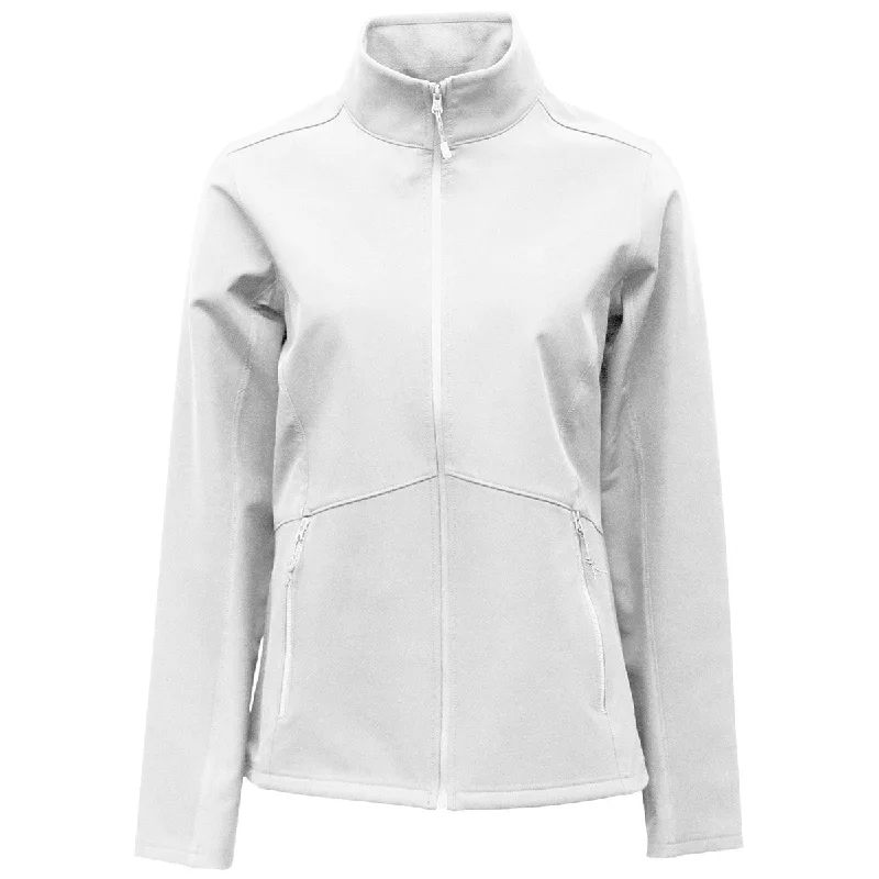 BAW Women's White Softshell Jacket Corduroy Jacket Velvet Jacket Brocade Jacket