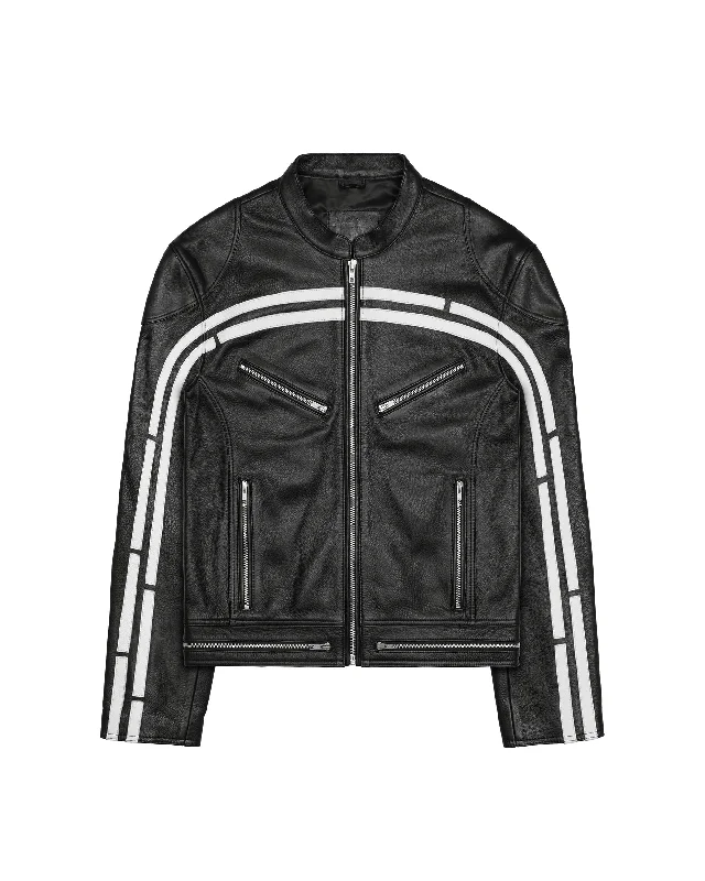 Track Leather Jacket Wool Fabric Cashmere Fabric Tweed Fabric