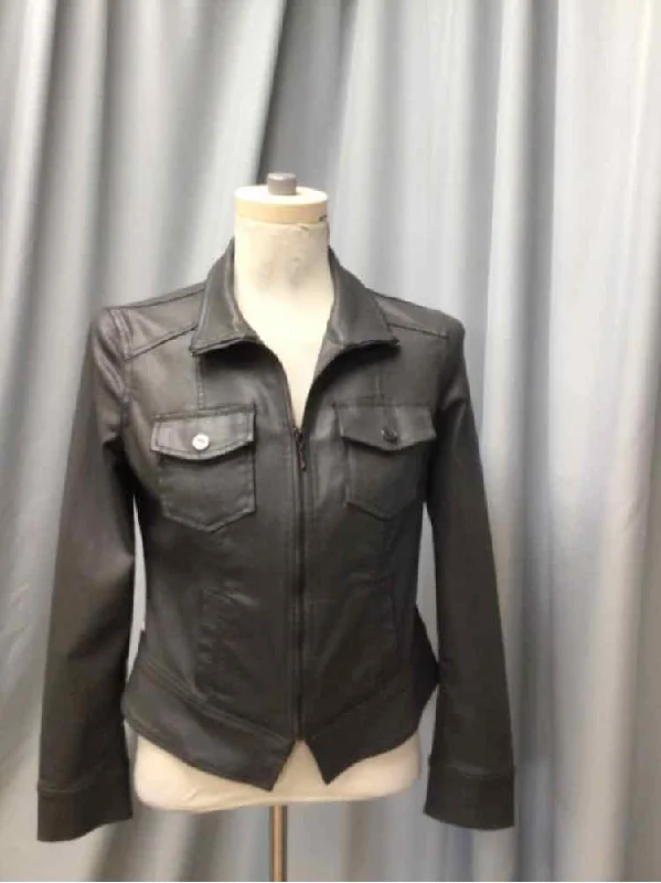 WHITE HOUSE BLACK MARKET SIZE 4 Ladies JACKET Satin Fabric Silk Fabric Chiffon Fabric