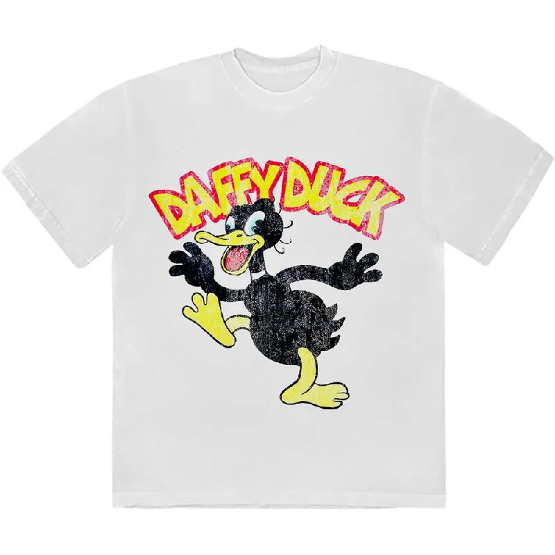 Looney Tunes | Official Movie T-Shirt | Daffy Duck Chenille Brocade Lace