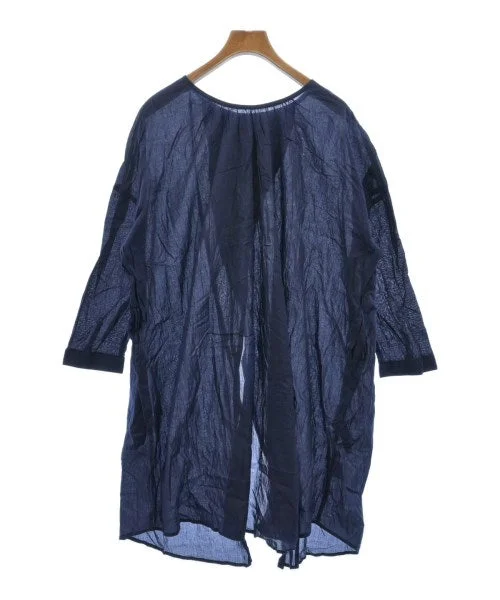 doux bleu Blouses Embroidered Cotton Blouse