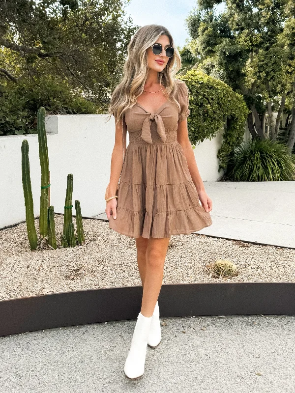 True Colors Mini Dress Stylish Short Sleeve Mini Dress