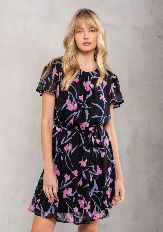 Moonflower Mini Dress Cozy Sweater Mini Dress